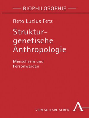 cover image of Strukturgenetische Anthropologie